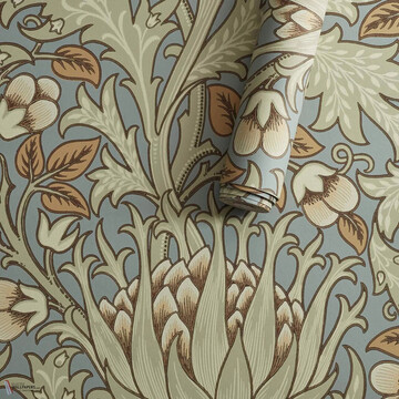 artichoke teal-sage-wave