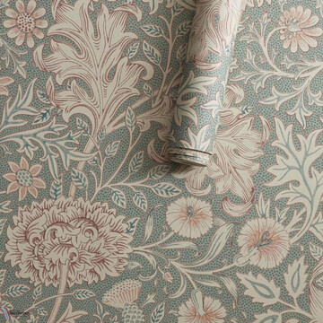 double boughs light teal-wave