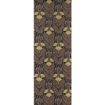 2311-171-03 Floral Fanfare Burnt Orange Swatch Portrait