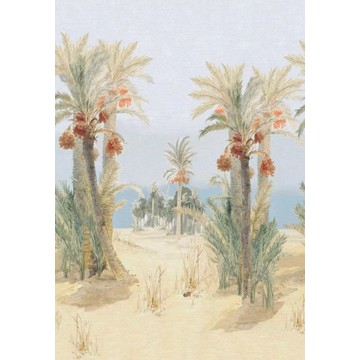 Date Palm Mural - Sand  2412-182-01