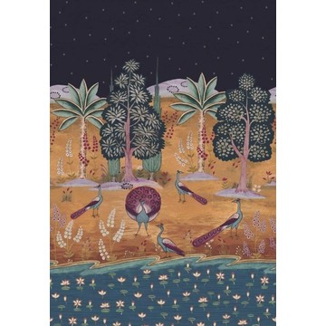 Garland Of Ragini Mural - Night 2412-183-02