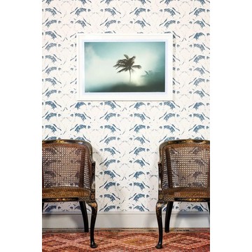 Barneby-Gates-Swan-Lake-wallpaper-Inky-blue