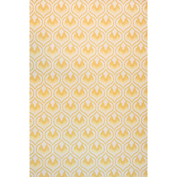 Ikat Heart Mustard BG2300202