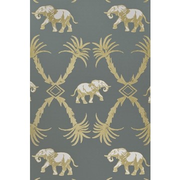 Barneby Gates - Elephant Palm - Gunmetal_Gold - Flat 3