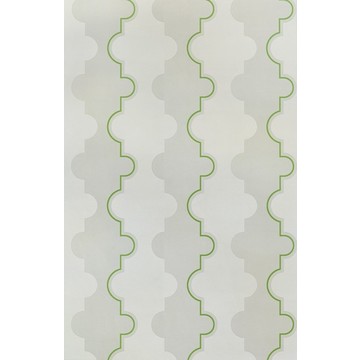 Barneby Gates - Jigsaw Stripe - Green - Flat - Detail