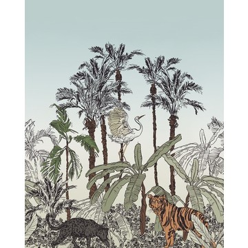 La Jungle Enchantée (paneeli, 2 värivaihtoehtoa)