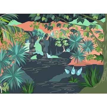 Tropical Falls BFM 10257 70 33 (paneeli)