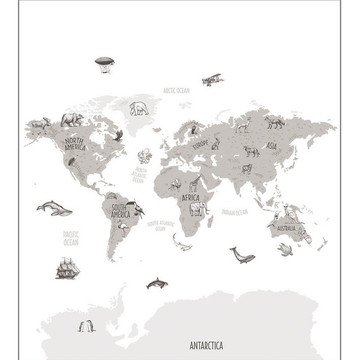 World Map OUP 10203 99 18 (paneeli)