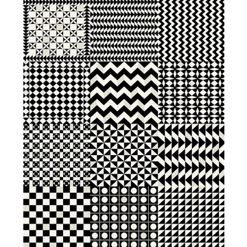 Geometrico Black &amp; White 123/7032