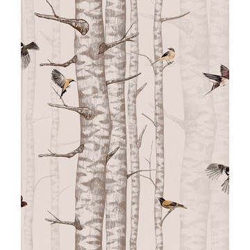 Birch Trees Pink 9500043