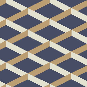 Daimon Square Blue/Yellow DA23252