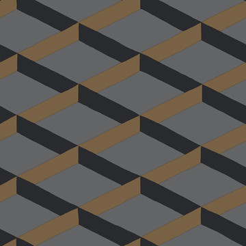 Daimon Square Black/Yellow DA23253