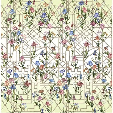 FRETWORK GARDEN PANORAMIC CITRON