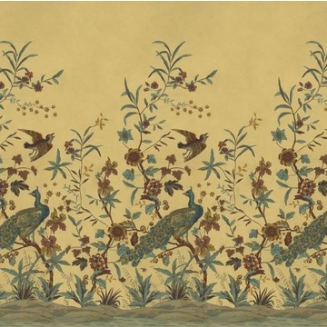 Peacock Toile Scene I    PJD6013/XX (paneeli -  saatavilla 3 eri väriä)