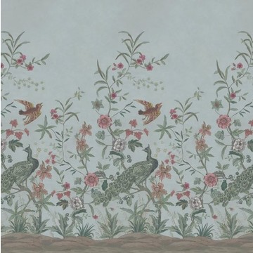 PEACOCK TOILE SCENE 1_SININEN