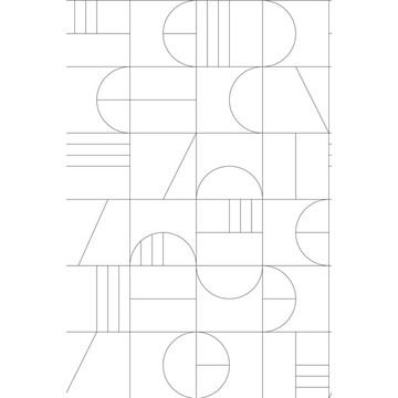 Art Deco Grid 158938 (paneeli)