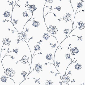 Toile du Jouy Roses 158-139 300