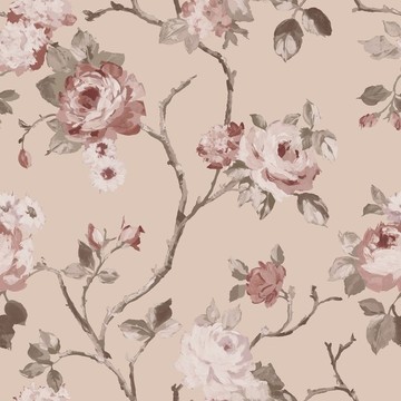 Vintage Flowers Roses 158-139 476