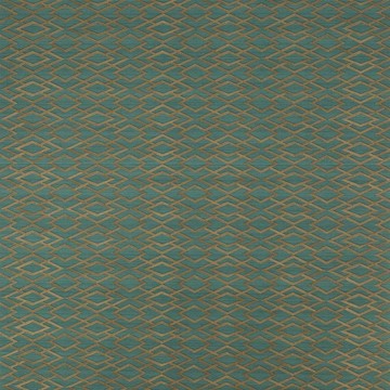 Geometric Silk Teal J8001-06 (tuplaleveä rulla)