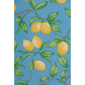 Capri Lemon Azure Blue