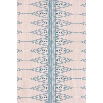 Indian Stripe Pink-Teal