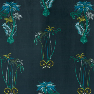 JUNGLE-PALMS-NAVY-VELVET-F1209-01