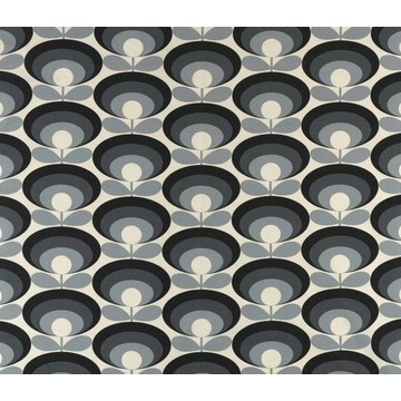 Seventies Flower Oval