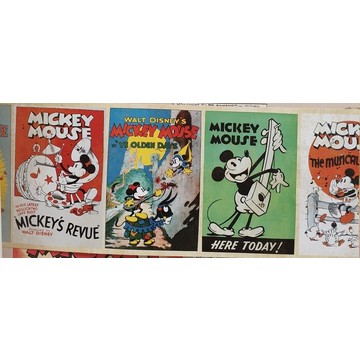Mickey Vintage Border 90-047