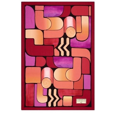 Lacroix Graphe Magenta 130cm x 180cm