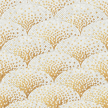 Golden Art Deco Mosaic 8888-85 (paneeli)