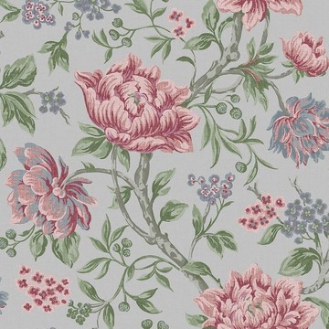 Tapestry Floral Slate Grey 113408