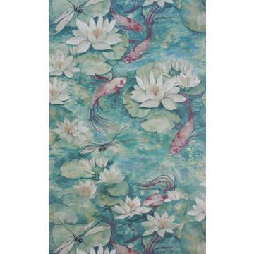 Water Lily Jade W7148-02