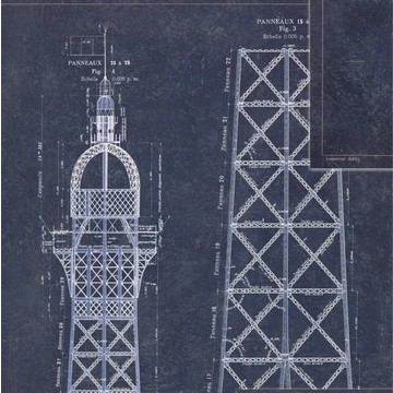 Grand Eiffel Blue WP20219