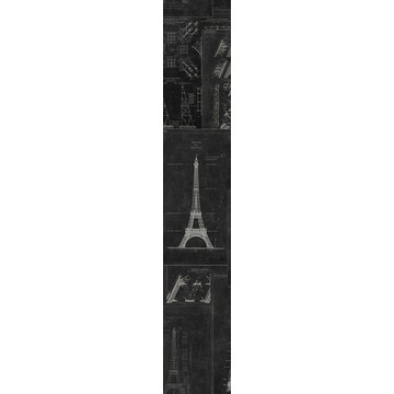 GRAND EIFFEL Anthracite Roll B WP20218