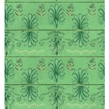 Mykonos Villa Motif Island Green WP30040