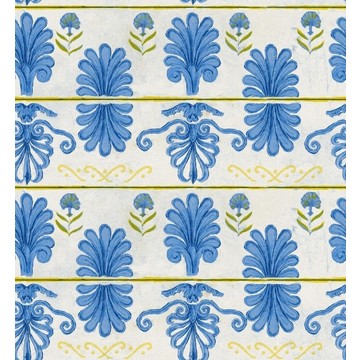 Mykonos Villa Motif White Sand WP30043