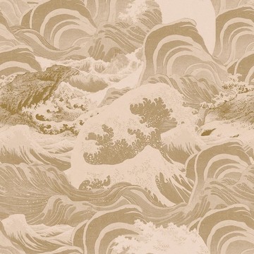 Sea Waves Taupe WP30062