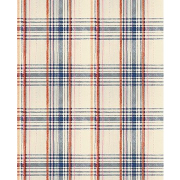 Seaport Plaid Cream WP30068