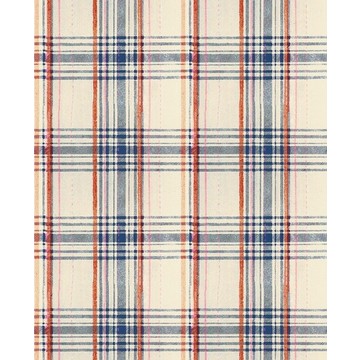 Seaport Plaid Cream WP30068