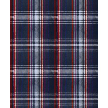 SEAPORT PLAID Navy Blue 52x64cm WP30067