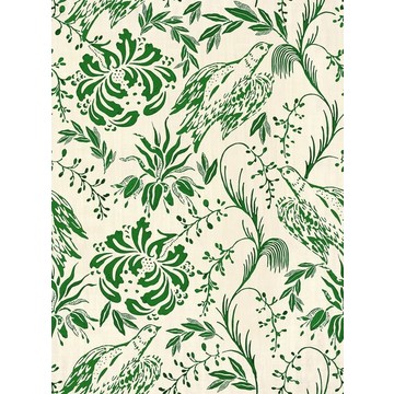 Folk Embroidery Fern Green WP30015