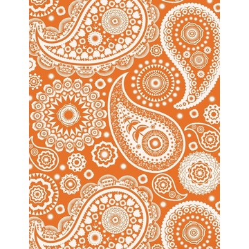 Paisley Crescent Tangerine Dream AZDPT019TD