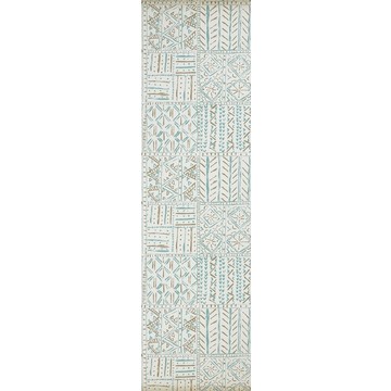 Cloisters Aqua/Taupe NCW4391-02