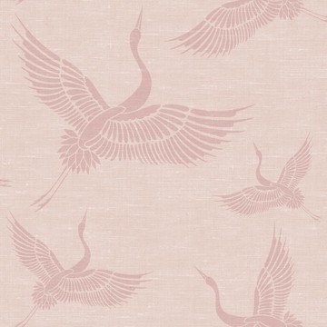 Natural Fabrics Cranes 351-347 757