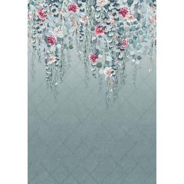 Eucalyptus Aqua/Pink W7613-02 (paneeli)