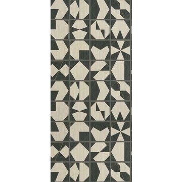 Kutani Vinyl Ivory/Charcoal W7557-01