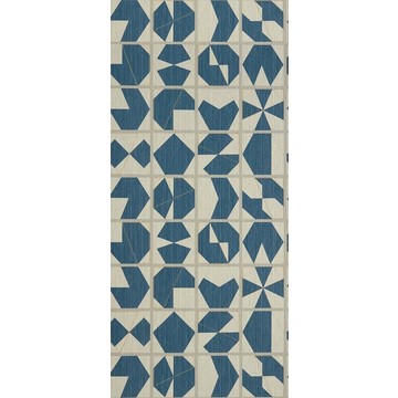 Kutani Vinyl Indigo/Ivory W7557-03