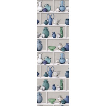 Raku Indigo/Ivory/Jade W7560-01