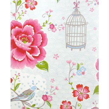 Birds in Paradise Ecru/White 300161 (313012)