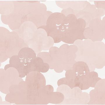 Happy Clouds Pink R18141